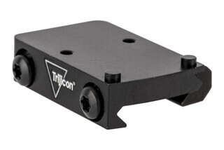 Trijicon RMR quick release low mount places RMR and SROs at the perfect height for low-height optics rails.